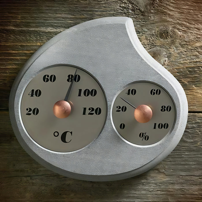 Beautiful Hukka Maininki Sauna Thermometer and Hygrometer