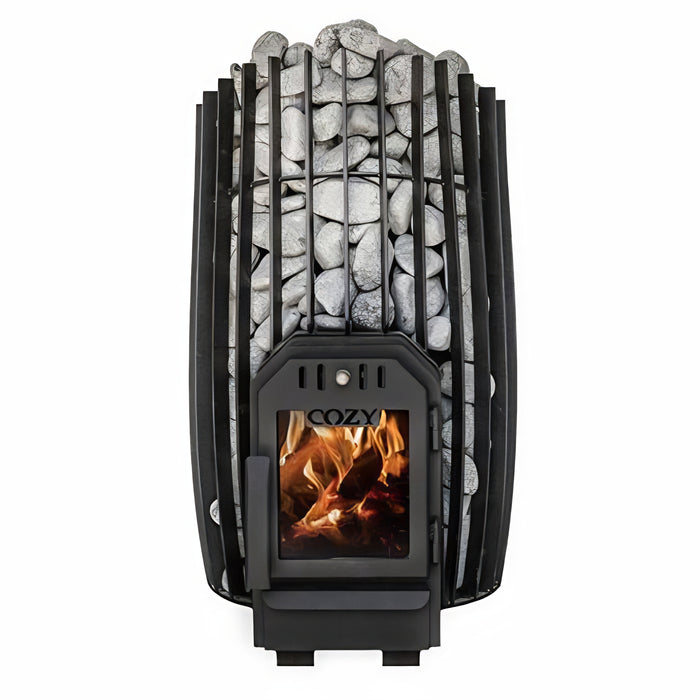 Cozy Heat SW Thru-Wall Wood Burning Sauna Stove