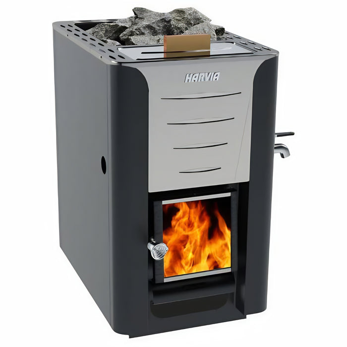 Harvia 20 ES Pro Wood Stove with Water Tank