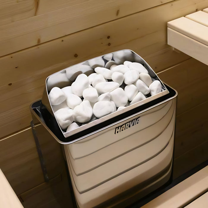 Harvia AC4000 Rounded White Sauna Stones