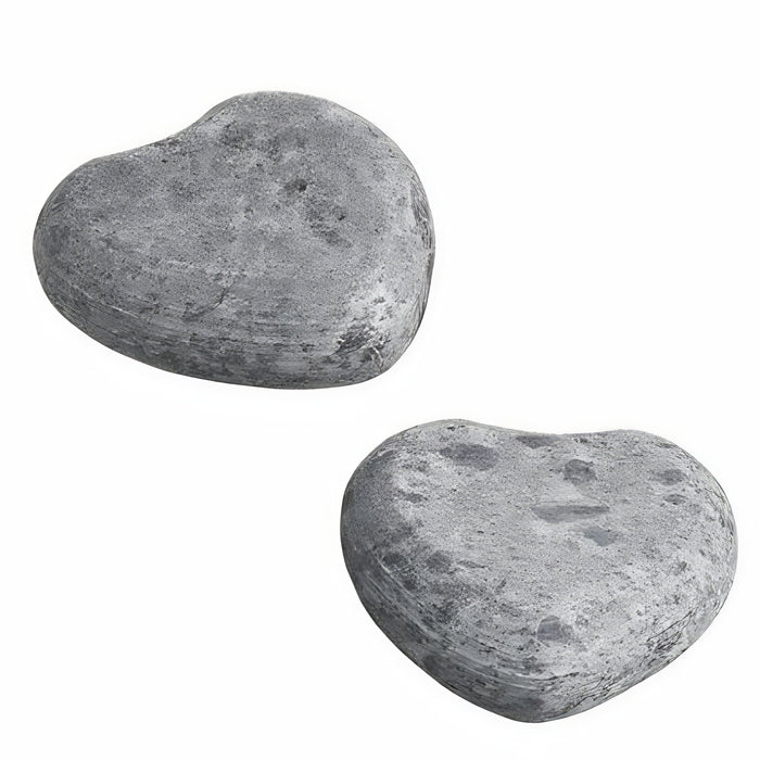 Hukka Lempi Sauna Hearts Massage Stones 2 Pcs