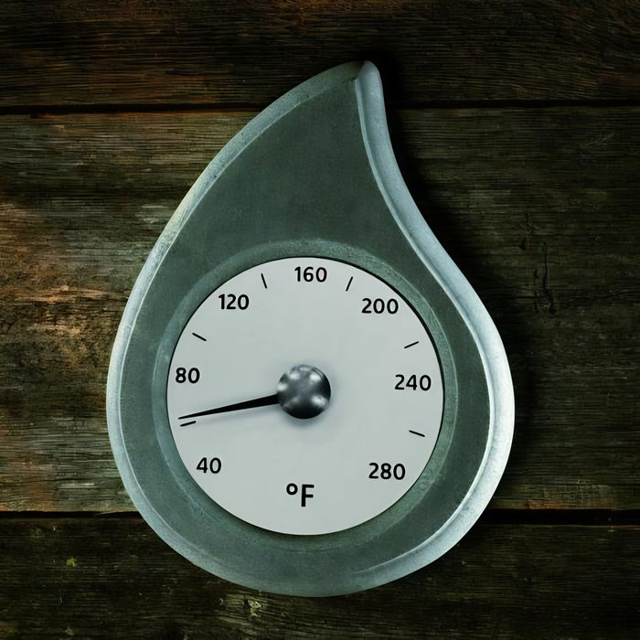 Hukka Pisarainen Sauna Thermometer Droplet