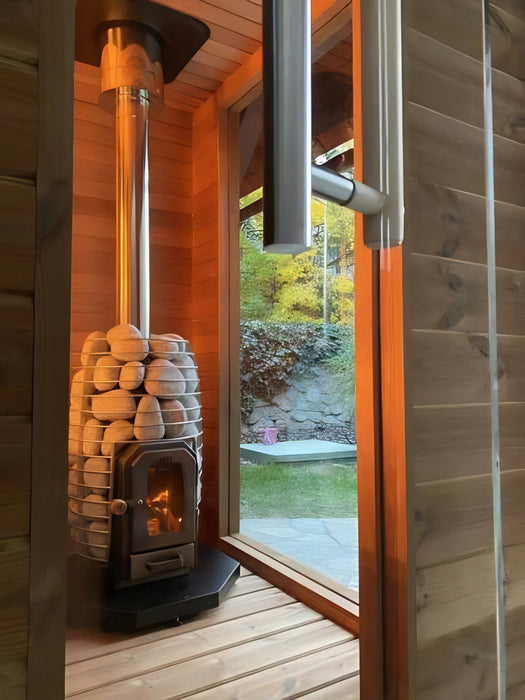 HUUM Thru-Ceiling Sauna Wood Stove Chimney Kit