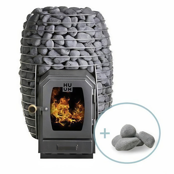 HUUM HIVE Wood 17ST Sauna Heater Package