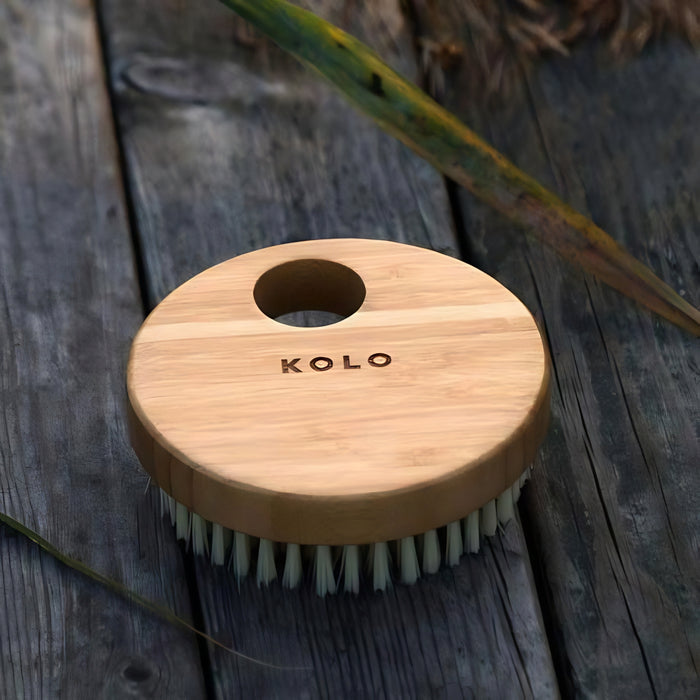 Kolo Sauna Bath Brush Natural Bamboo