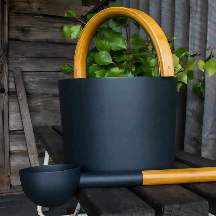 KOLO Sauna Bucket with curved Handle 2