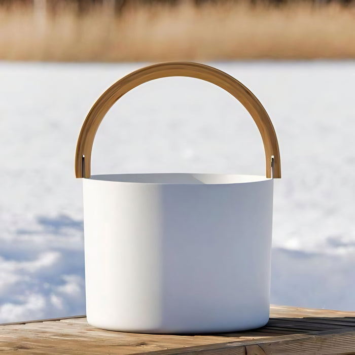 KOLO Sauna Bucket with curved Handle 2